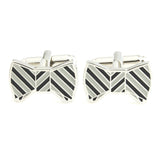 BowTie Black Cufflinks for Men | Genuine Branded Product from Peluche.in