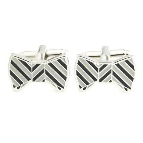 BowTie Black Cufflinks for Men | Genuine Branded Product from Peluche.in
