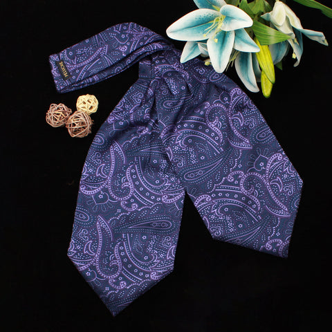 Peluche Paisley Gaze BLue Cravat