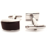 Burgundy Burgundy Cufflinks - Peluche.in