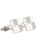 Checks - Mother of Pearl Cufflinks - Peluche.in