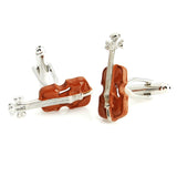 Classy Violin - Cufflinks - Peluche.in