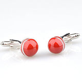 Cricket Ball - Cufflinks - Peluche.in