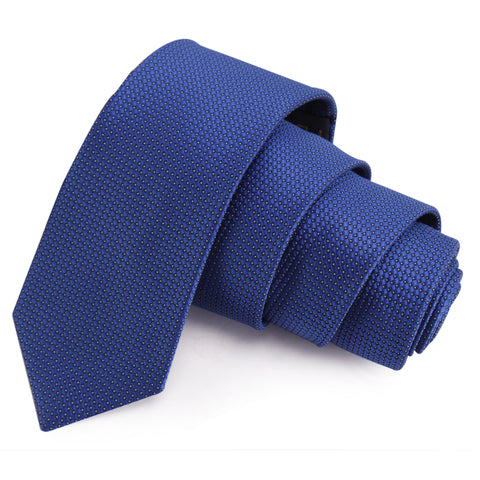 Stylish Blue Colored Microfiber Necktie for Men | Genuine Branded Product from Peluche.in