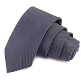 Enamoring Grey Colored Microfiber Necktie for Men | Genuine Branded Product from Peluche.in