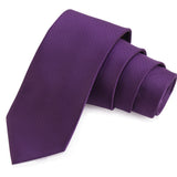 Elegant Purple Colored Microfiber Necktie for Men | Genuine Branded Product from Peluche.in