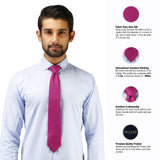 Peluche Crisp Microfiber Necktie for Men