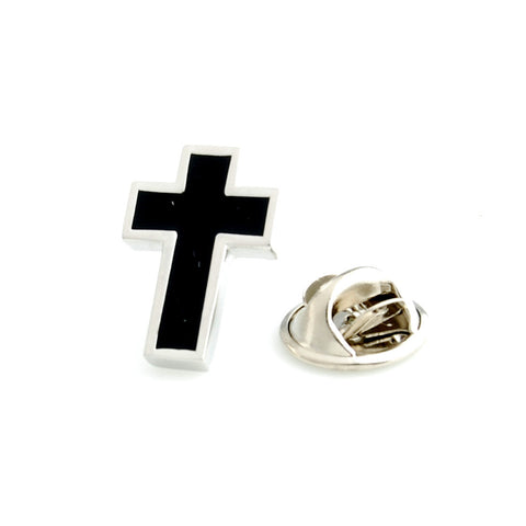 Peluche The Christian Cross - Lapel Pin Brass, Enamel