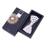 Peluche Polka Siblings White Bow Tie