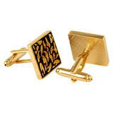 Golden Leopard - Cufflinks - Peluche.in
