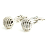 Peluche Wired Sphere - Cufflinks Brass, Metal