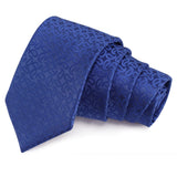 Shining Blue Colored Microfiber Necktie for Men | Genuine Branded Product from Peluche.in