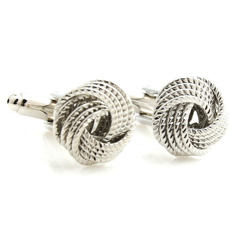 Silver Silver Cufflinks for Men | Genuine Branded Product from Peluche.in