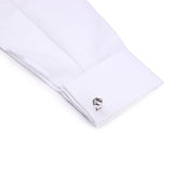 Peluche Silver Double Knot Silver Colour Cufflinks for Men