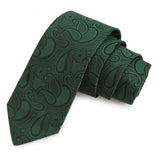 Fabulous Green Colored Microfiber Necktie for Men | Genuine Branded Product from Peluche.in