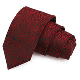 Alluring Red Colored Microfiber Necktie for Men | Genuine Branded Product from Peluche.in