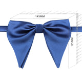 Peluche Blue Butterfly Cotton Bow Tie For Men