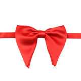 Peluche Red Butterfly Cotton Bow Tie For Men