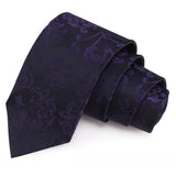 Appealing Purple Colored Microfiber Necktie for Men | Genuine Branded Product from Peluche.in