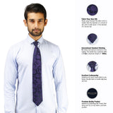 Peluche Appealing Microfiber Necktie for Men