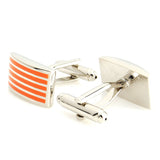Peluche Minimalist Mi Orange Cufflinks