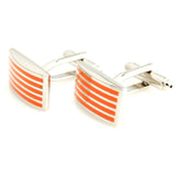 Peluche Minimalist Mi Orange Cufflinks