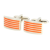 Peluche Minimalist Mi Orange Cufflinks