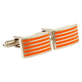 Peluche Minimalist Mi Orange Cufflinks