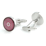 Peluche Simply Suave Pink Cufflinks