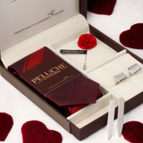Terrific Gift Box Includes 1 Neck Tie, 1 Brooch, 1 Pair of Cufflinks and 1 Pair of Collar Stays for Men | Genuine Branded Product from Peluche.in