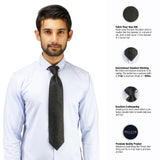 Peluche Pure Microfiber Necktie for Men