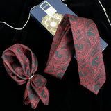 Neck Tie and Pocket Square Set for Men