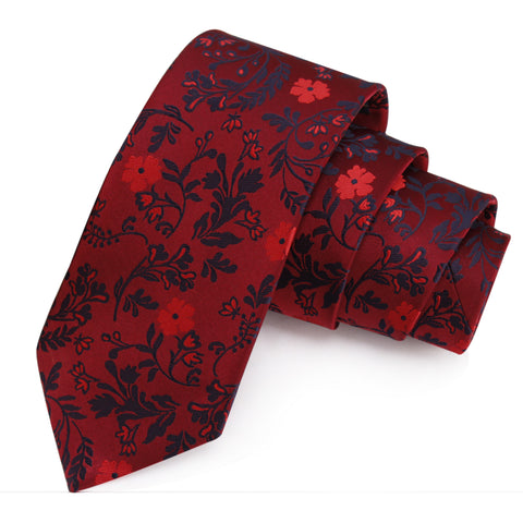 Incredible Red Colored Microfiber Necktie for Men | Genuine Branded Product from Peluche.in