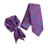 Neck Tie and Pocket Square Set for Men