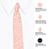 Neck Tie and Pocket Square Set for Men