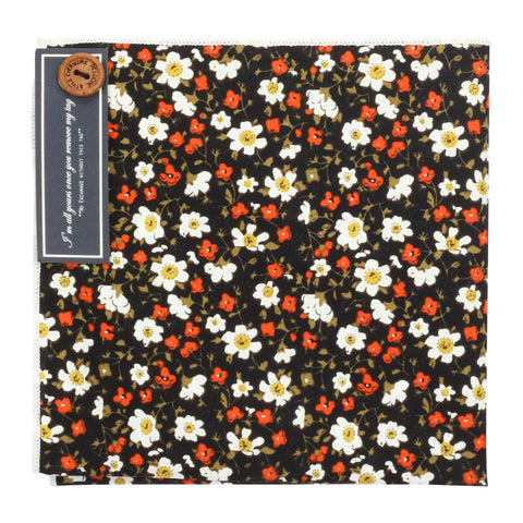 Peluche Mini Flowers Multicolored Pocket Square for Men