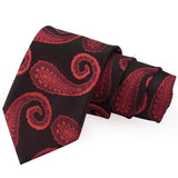 Jazzy Black Colored Microfiber Necktie for Men | Genuine Branded Product from Peluche.in