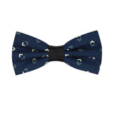 Peluche Ally Abstract Blue Bow Tie For Men