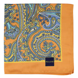 Peluche Paisley Pattern Pocket Square For Men