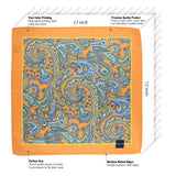 Peluche Paisley Pattern Pocket Square For Men