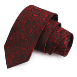 Graceful Red Colored Microfiber Necktie for Men | Genuine Branded Product from Peluche.in