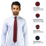 Peluche Graceful Microfiber Necktie for Men