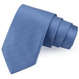 Appealing Blue Colored Microfiber Necktie for Men | Genuine Branded Product from Peluche.in