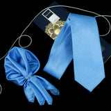 Neck Tie and Pocket Square Set for Men