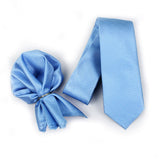 Neck Tie and Pocket Square Set for Men