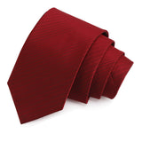Trim Red Colored Microfiber Necktie for Men | Genuine Branded Product from Peluche.in