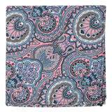 Peluche Elegant Floral Pink  Pocket Square