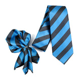 Neck Tie and Pocket Square Set for Men