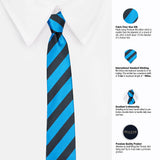 Neck Tie and Pocket Square Set for Men