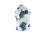 Peluche PolySilk Flower Pocket Square For Men